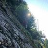 Lavori in corda per pulizia linea - Valle Onsernone